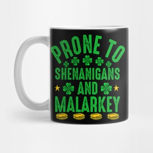 Funny St Patricks Day For Men shenanigans Mug